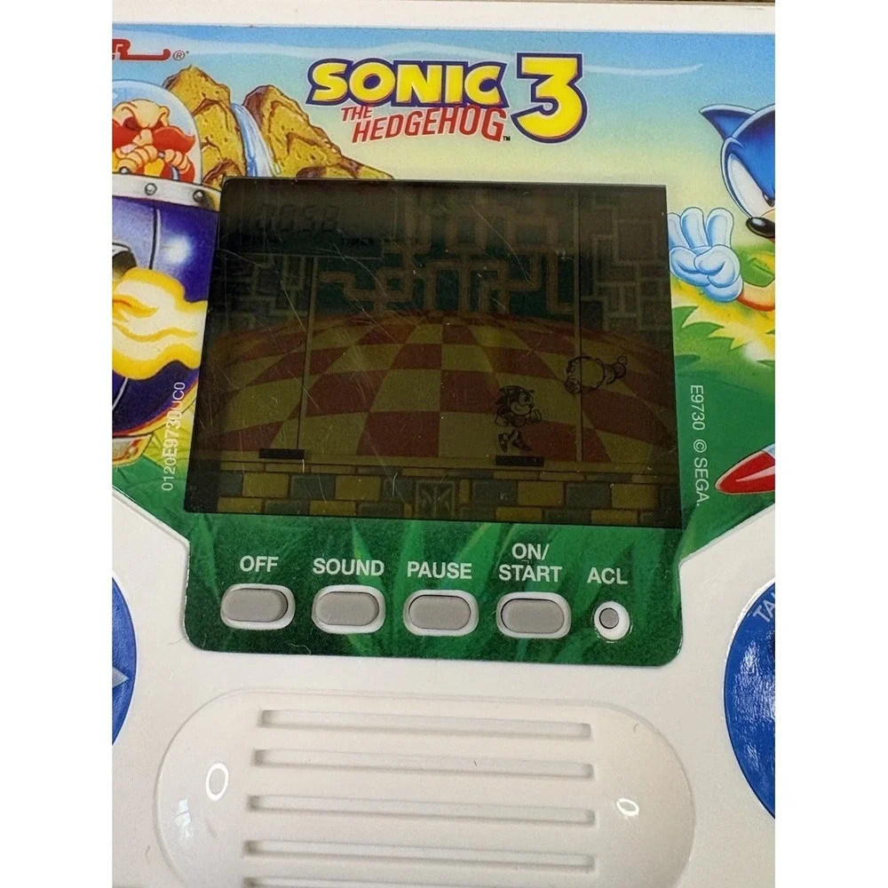 Handheld Sonic The Hedgehog 3 Game Hasbro Tiger Electronics LCD 2020